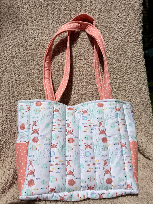 Handmade OG style diaper bag