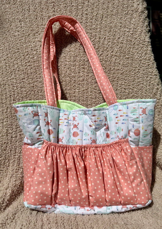 Handmade OG style diaper bag
