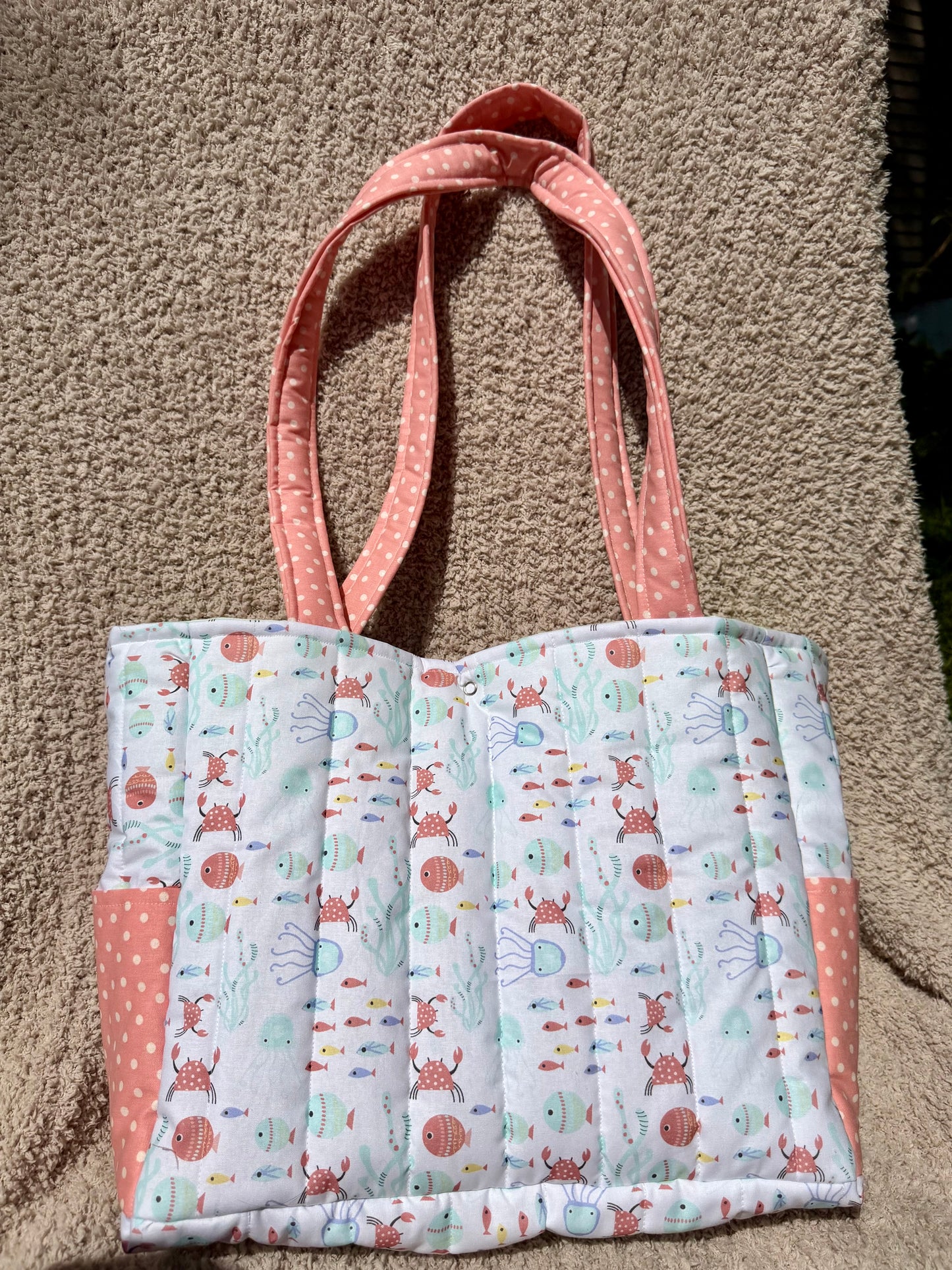 Handmade OG style diaper bag