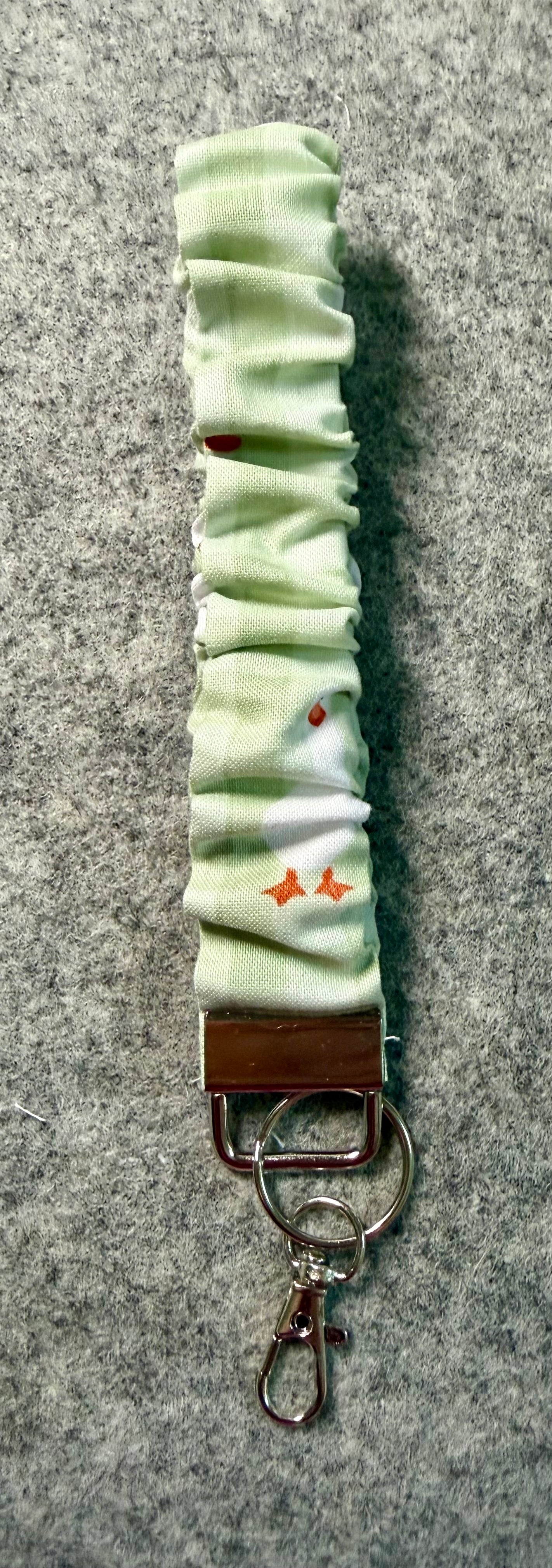 Handmade Scrunch Keychain
