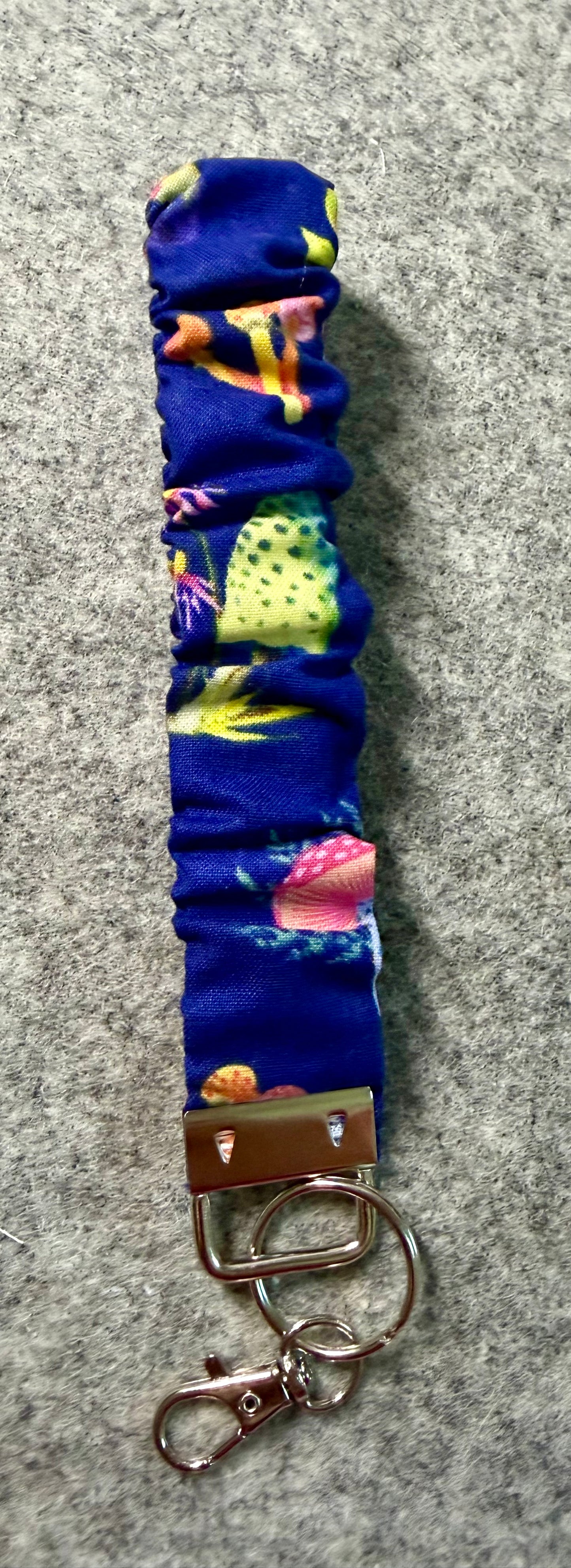 Handmade Scrunch Keychain