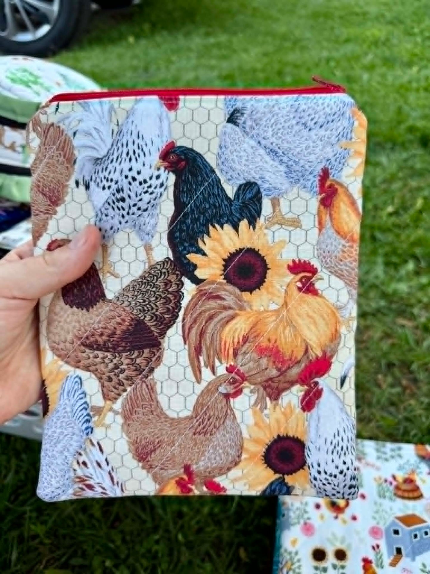 Handmade Kindle Case with zipper