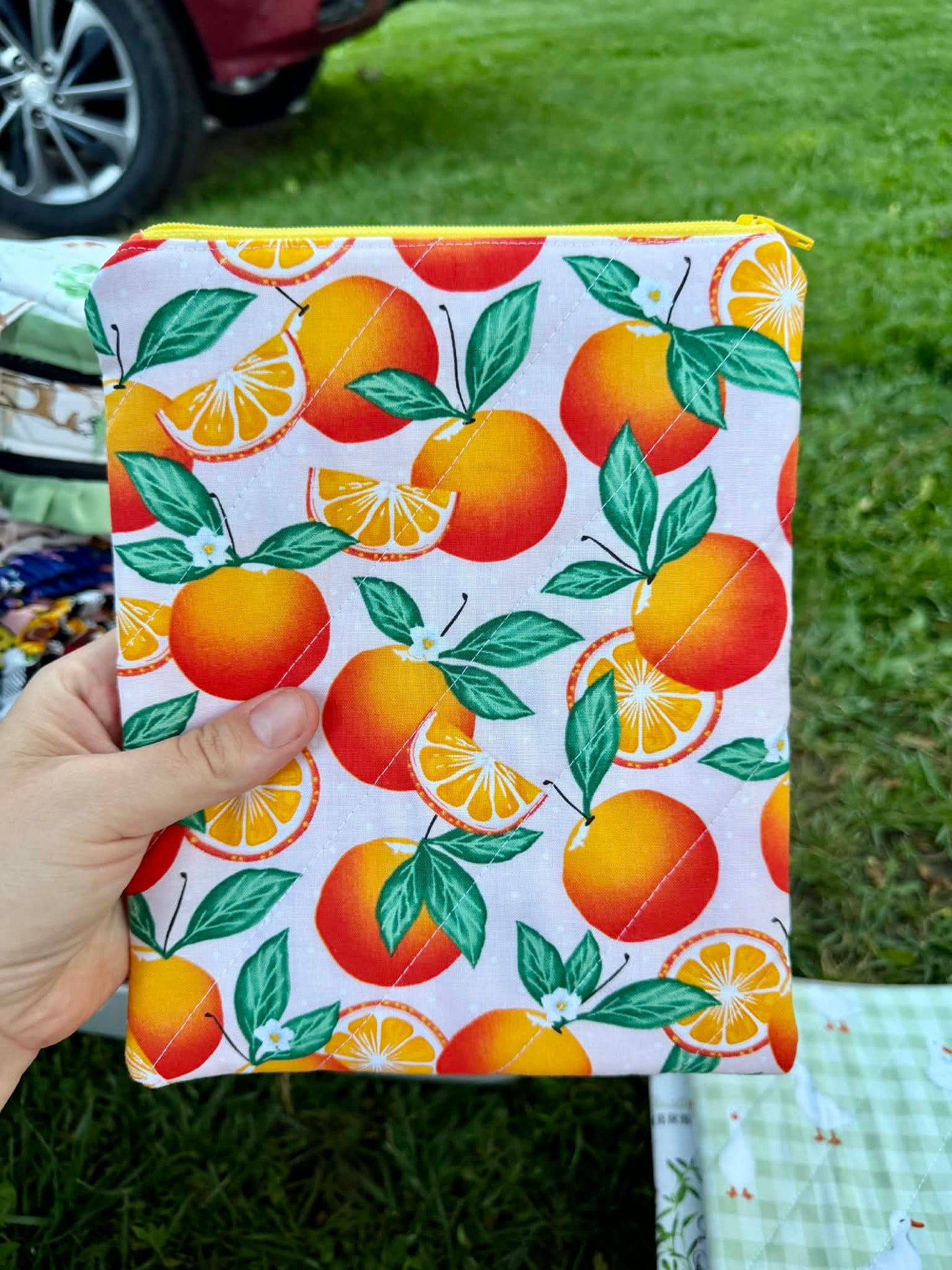 Handmade Kindle Case with zipper