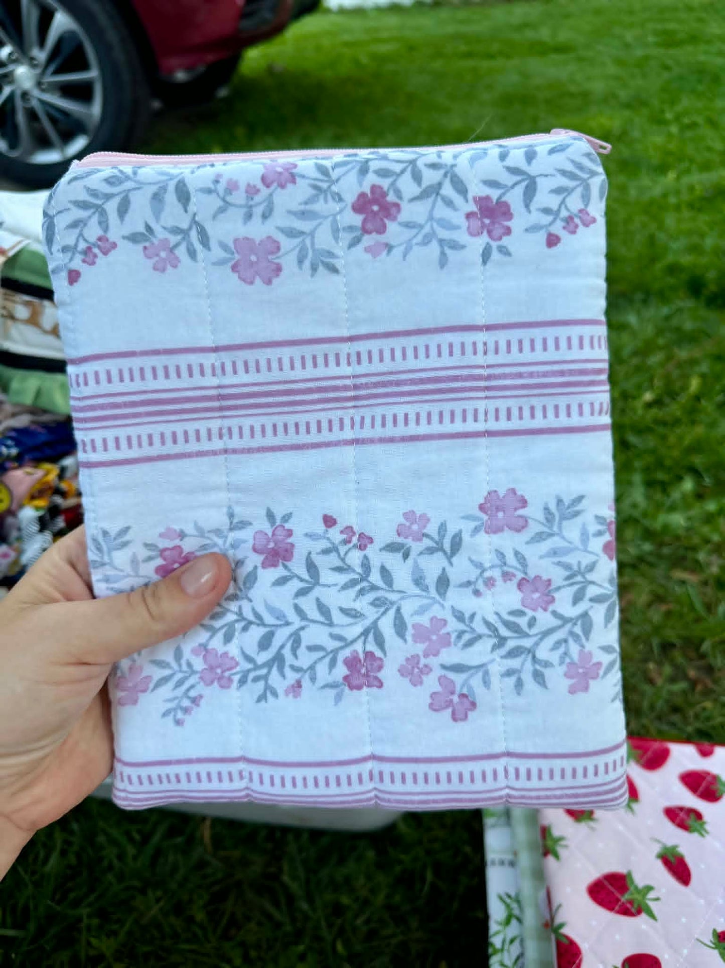 Handmade Kindle Case with zipper