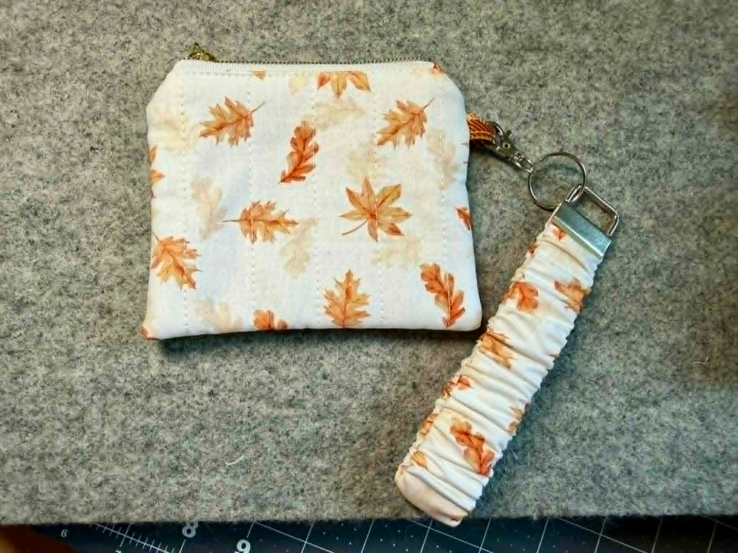 Handmade Keychain wallet wristlet