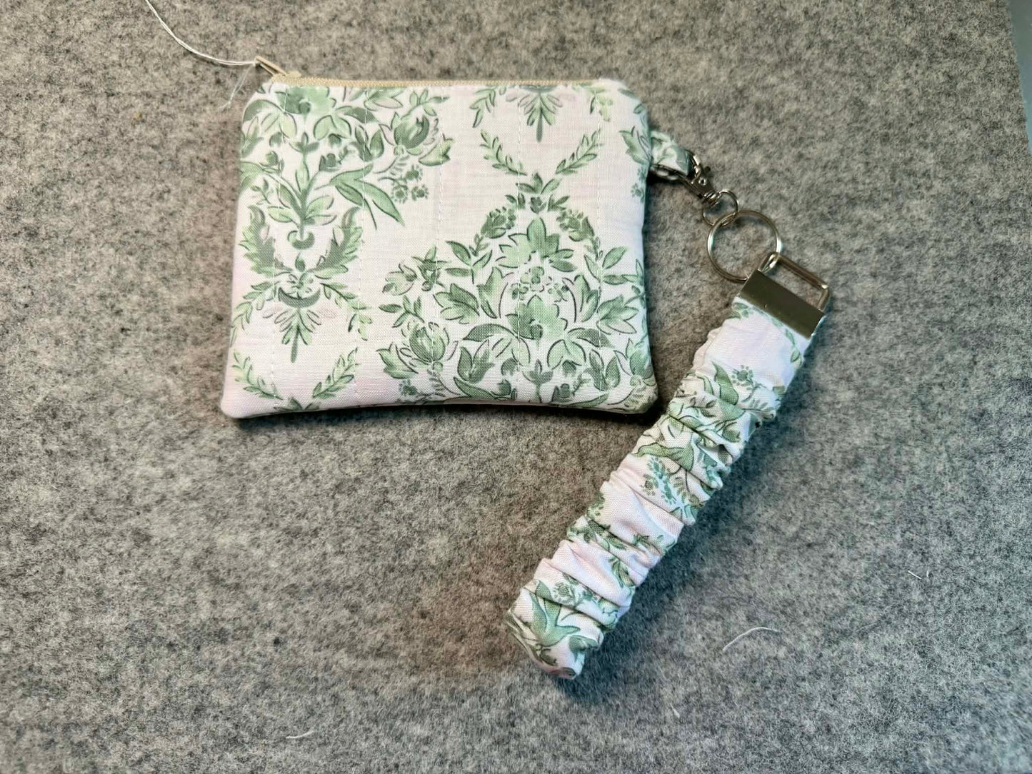 Handmade Keychain wallet wristlet