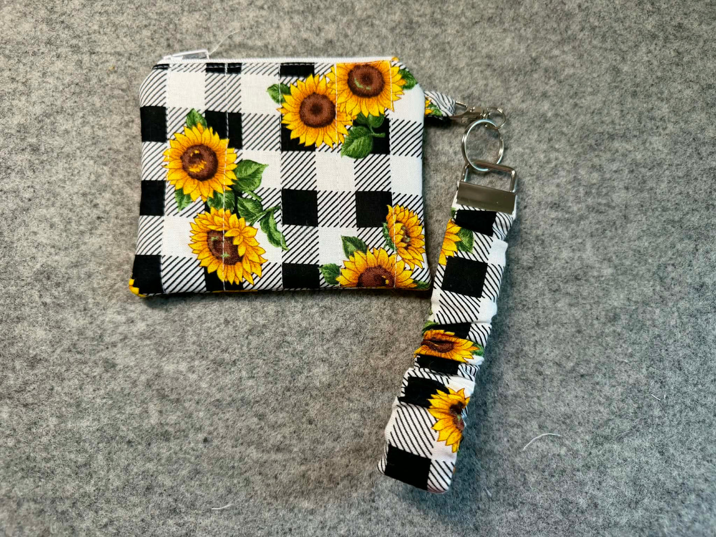 Handmade Keychain wallet wristlet