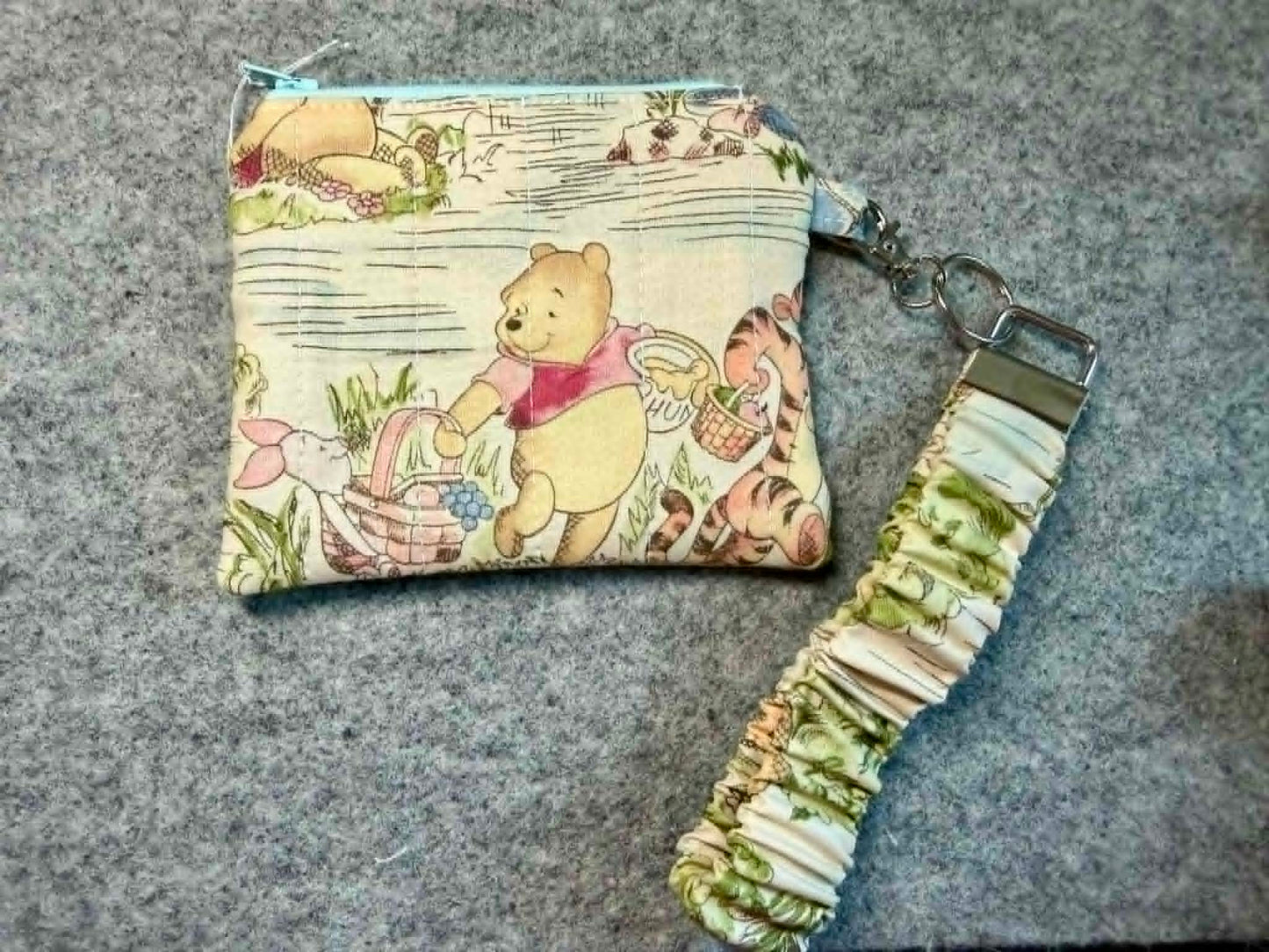 Handmade Keychain wallet wristlet